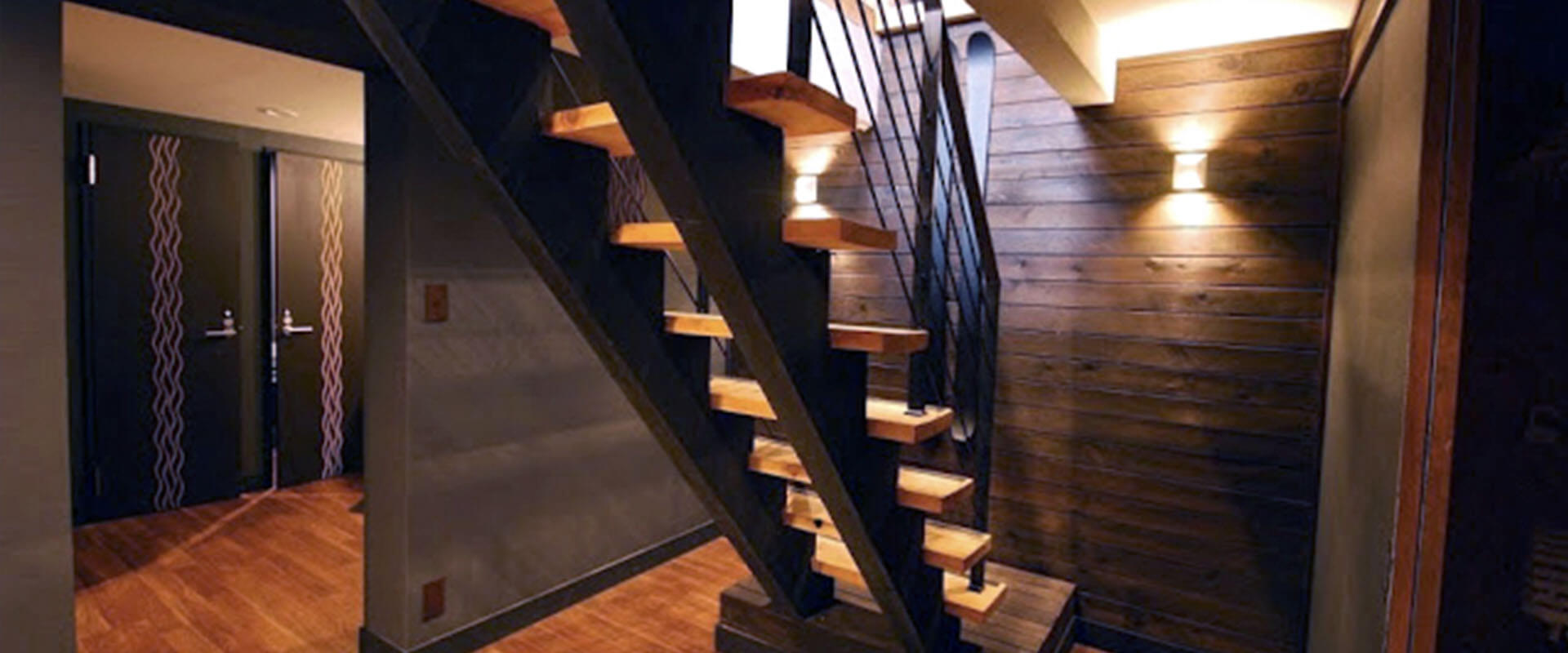 Momiji Lodge - The staircase